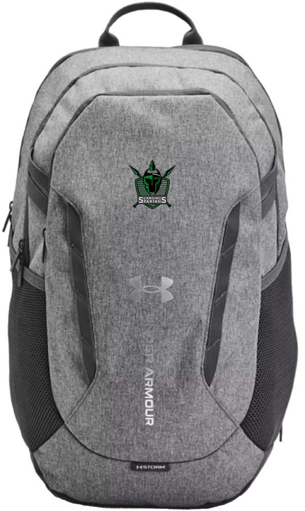 Lansing Spartans UA Hustle 6.0 Team Backpack