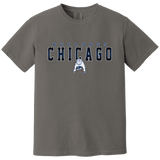 Chicago Bulldogs Heavyweight Ring Spun Tee