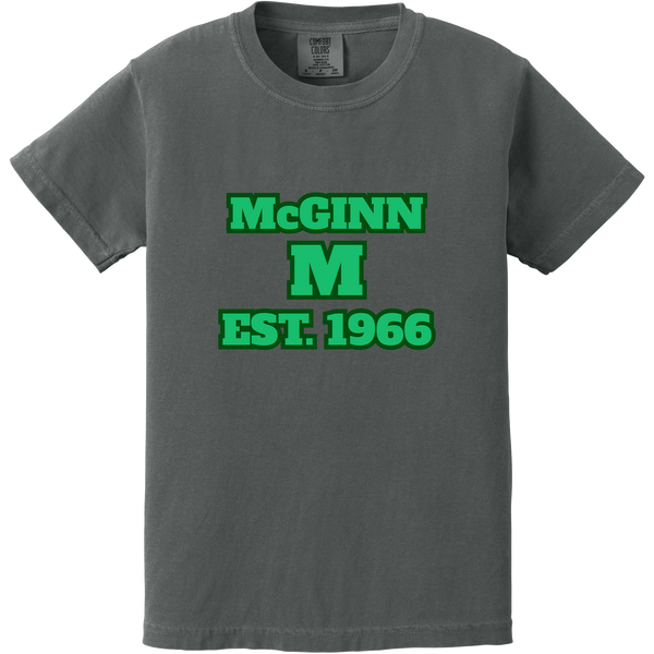 McGinn Elementary Youth 'Varsity Block' Heavyweight Ring Spun Tee