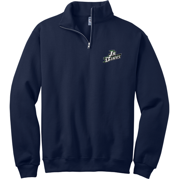 Junior Blades NuBlend 1/4-Zip Cadet Collar Sweatshirt