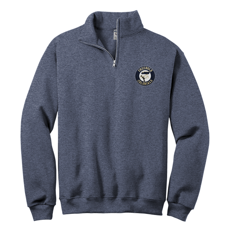 FRC Freehold Colonials NuBlend 1/4-Zip Cadet Collar Sweatshirt