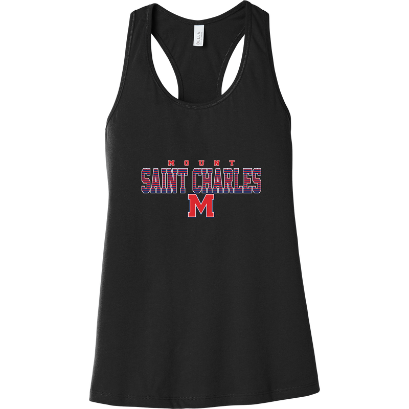 Mount St. Charles Womens Jersey Racerback Tank
