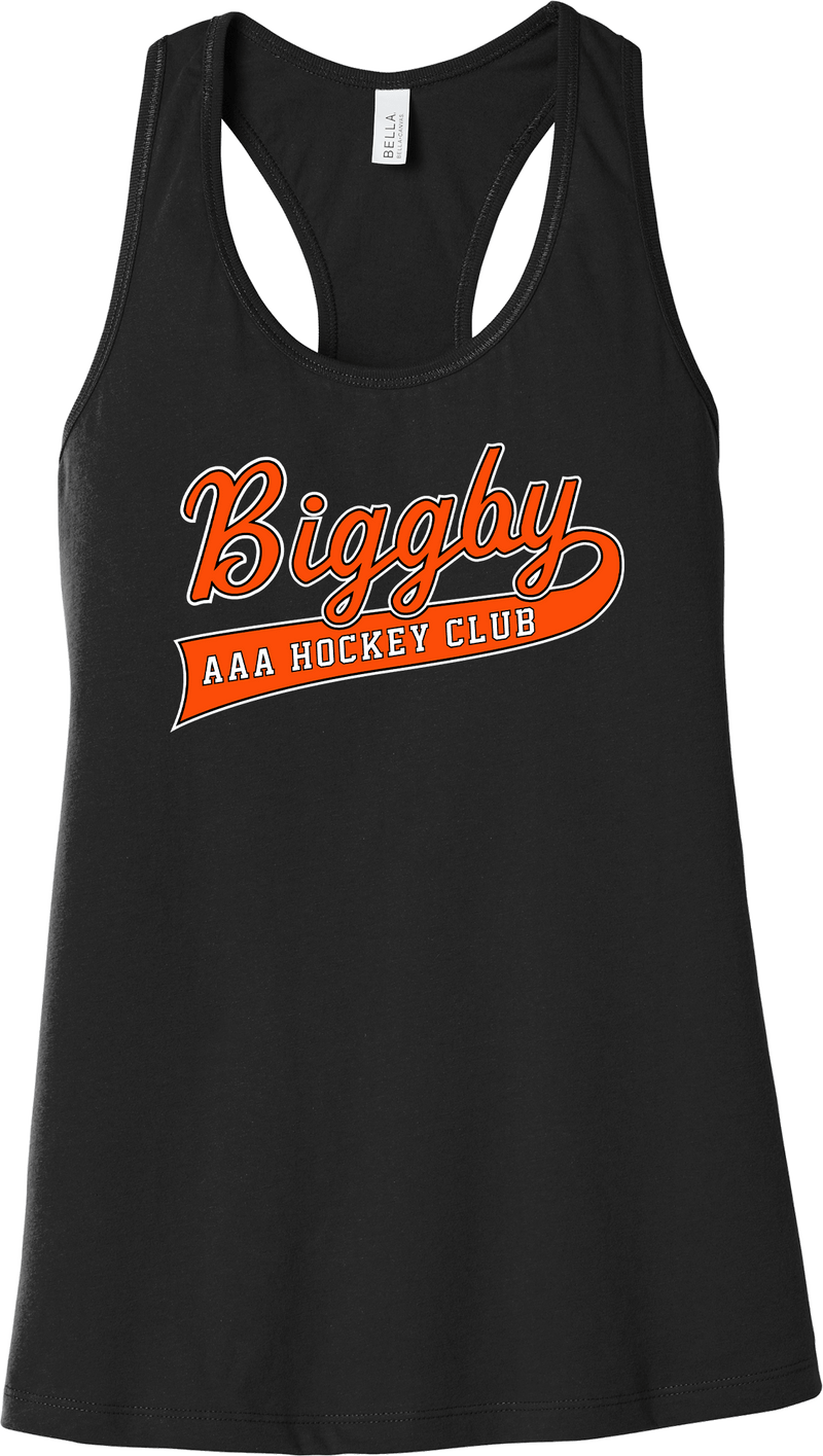 Biggby Coffee AAA Womens Jersey Racerback Tank