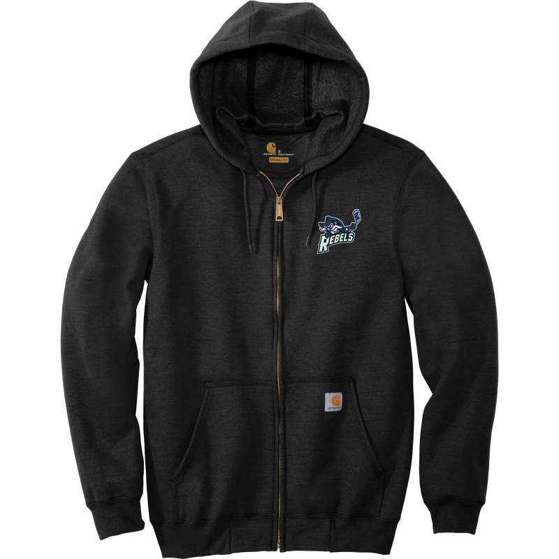 Kensington Valley Rebels Carhartt Midweight Hooded Zip-Front Sweatshirt