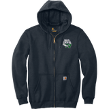 Woodbridge Wolfpack Carhartt Midweight Hooded Zip-Front Sweatshirt