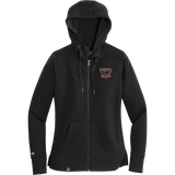 Biggby Bombers New Era Ladies French Terry Full-Zip Hoodie