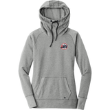 Metro Jets New Era Ladies Tri-Blend Fleece Pullover Hoodie
