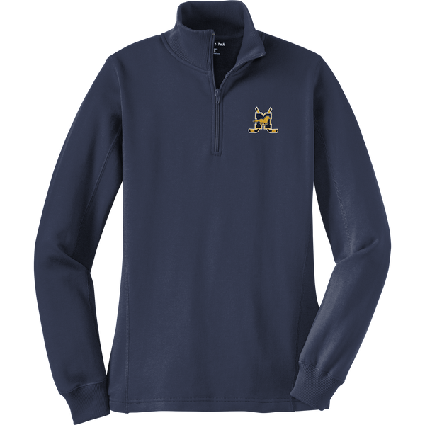 Marlboro Hockey Ladies 1/4-Zip Sweatshirt