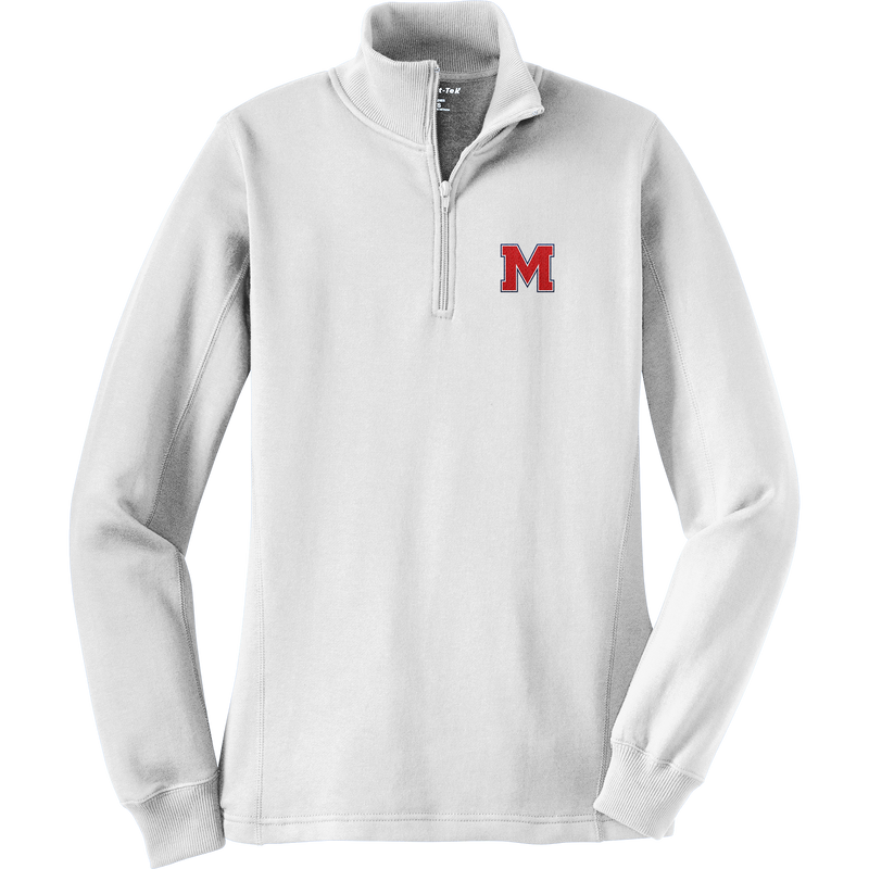 Mount St. Charles Ladies 1/4-Zip Sweatshirt