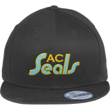 Atlantic City Seals New Era Flat Bill Snapback Cap