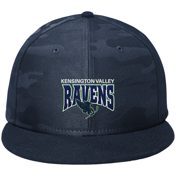 Kensington Valley Ravens New Era Camo Flat Bill Snapback Cap