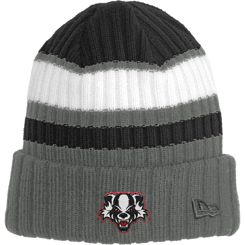 Scary Badgers New Era Ribbed Tailgate Beanie