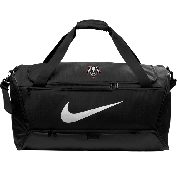 Scary Badgers Nike Brasilia Large Duffel