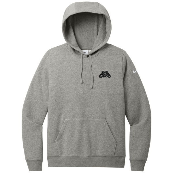 Igloo Jaguars Nike Women's Club Fleece Sleeve Swoosh Pullover Hoodie