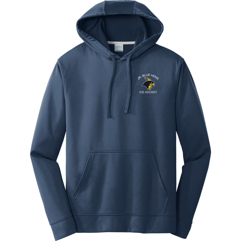Delaware Jr. Blue Hens Performance Fleece Pullover Hooded Sweatshirt