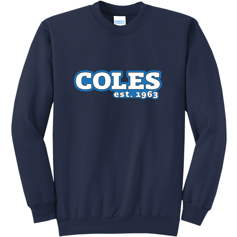Coles Elementary Bubble Print Crewneck Sweatshirt