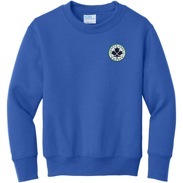 North Park Hockey Youth Core Fleece Crewneck Sweatshirt