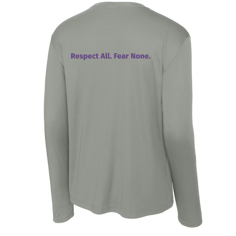 Curry College (Fear None Hockey) Youth Long Sleeve PosiCharge Competitor Tee