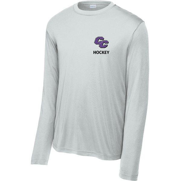 Curry College (Fear None Hockey) Youth Long Sleeve PosiCharge Competitor Tee