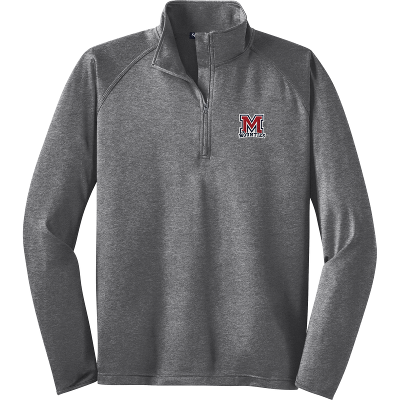 Jr. Mounties Sport-Wick Stretch 1/4-Zip Pullover